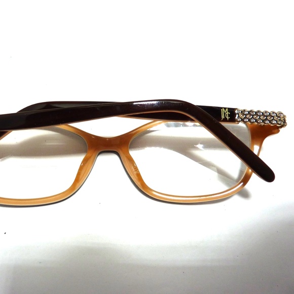JESSICA MCCLINTOCK JMC4047 Brown Laminate FRAME eyeglasses 49-15-130 - Picture 4 of 5